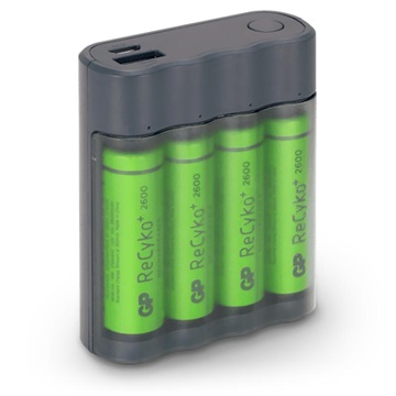 GP Nabíjanie AA/AAA USB Battery Charger & PowerBank