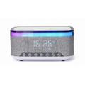 Gembird Digital Alarm Clock with RGB Lights, Wireless Charging 15W