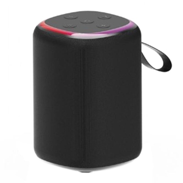 Gembird SPK-BT-LED-08S Bluetooth Speaker - Black