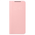 Samsung Galaxy S21+ 5G LED View Cover EF -ng996pegee (Otvorená škatuľka - vynikajúca) - Pink -