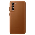 Samsung Galaxy S21+ 5G kožený kryt EF -VG996LAEGWW - hnedá
