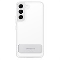Samsung Galaxy S22 5G Clear Standing Cover EF -JS901CTEGWW (Otvorená krabica - Hromadné vyhovujúce) - priehľadný