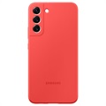 Samsung Galaxy S22+ 5G Silikónový kryt EF -PS906TPEGWW - Glow Red