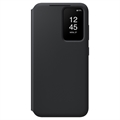 Samsung Galaxy S23 5G Smart View Peňaženka Kryt EF-ZS911CBEGWW (Otvorená krabica - Hromadné vyhovujúce) - Čierna