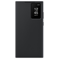 Samsung Galaxy S23 Ultra 5G Smart View Peňaženka Kryt EF-ZS918CBEGWW (Hromadné vyhovujúce) - Čierna