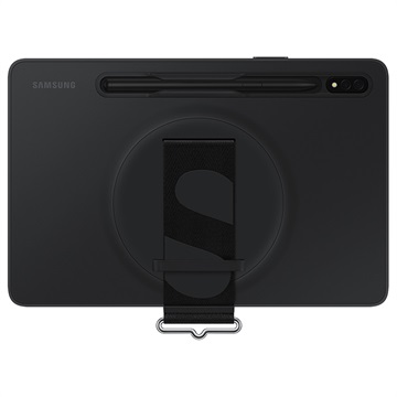 Samsung Galaxy Tab S8/S7 Strap Cover EF-GX700CBEGWW (Open Box - Excellent) - Black