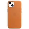 Kastíva z jablkovej kože iPhone 13 s Magsafe MM103ZM/A - Golden Brown