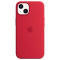 Silikónový puzdro pre iPhone 13 s Magsafe MM2C3ZM/A - Červená
