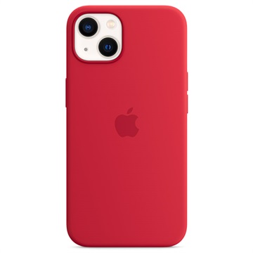 Silikónový puzdro pre iPhone 13 s Magsafe MM2C3ZM/A - Červená