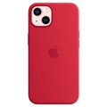 iPhone 13 Mini Apple Silikone Case s Magsafe MM233ZM/A - Červená