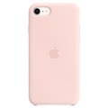 iPhone 7/8/SE (2020)/SE (2022) Apple Silikone Case Mn6g3ZM/A - Kriedová ružová