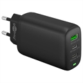 Rýchla nabíjačka Goobay Multiport - 65W, 2x USB-C, USB-A