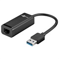 Goobay USB 3.0 / Gigabit Ethernet Network Adapter - Čierna