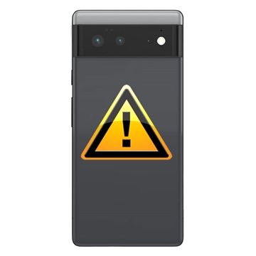Google Pixel 6 Opravy Krytu Batérie - Black