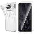 Google Pixel 8 Saii 2-in-1 TPU Case & Tempered Glass Screen Protector