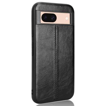 Google Pixel 8a Potiahnuté Hybridné Puzdro - Čierna