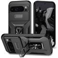 Google Pixel 9 Pro XL Rotary Ring Hybrid Case with Camera Shield