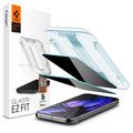 Google Pixel 9/9 Pro Spigen Glas.tR Ez Fit Privacy Screen Protector - 2 Pcs.