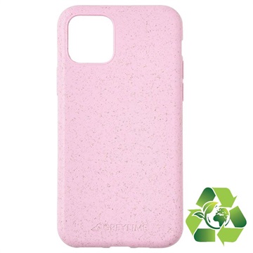 Greylime Biologicky odbúrateľný iPhone 11 Pro Case - Pink - Pink