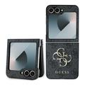 Samsung Galaxy Z Flip6 Guess 4G Big Metal Logo Hybrid Case