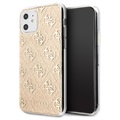 Hádajte 4G Glitter Collection iPhone 11 Case - Gold