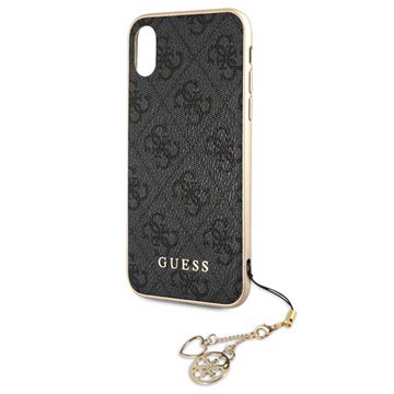 Zbierka GUYS Charms 4G iPhone XR Case - Tmavo šedá