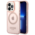 Guess Gold Outline MagSafe iPhone 14 Pro Max Hybridné Puzdro