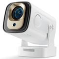 HY260 Pro Android 11 LED Video Projector with WiFi6, Bluetooth 5.4 - White