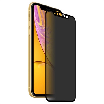 Hat Prince Anti-Spy iPhone XR / iPhone 11 Temperované sklenené chránič obrazovky