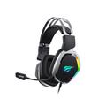 Havit H2018U Gaming Headset with RGB - Black