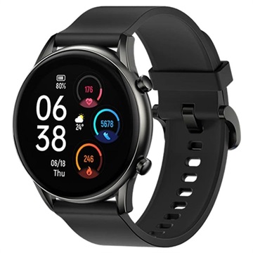 Haylou RT2 LS10 nepremokavý Bluetooth Smartwatch (Otvorená krabica - Hromadné vyhovujúce) - Black