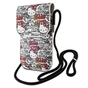 Hello Kitty HKOWBHDGPTE Univerzálne puzdro s popruhom - Graffiti