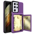 Samsung Galaxy S21 Ultra 5G Hybrid Case so skrytým zrkadlom a slotom na kartu
