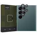 Chránič Objektívu Fotoaparátu Samsung Galaxy S23 Ultra 5G Hofi Camring Pro+ - Čierny Okraj