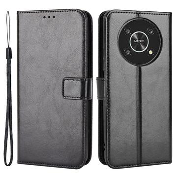Honor Magic4 Lite/X30/X9 5G Wallet Case with Magnetic Closure - Black