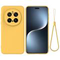 Honor Magic7 Pro Liquid Silicone Case with Hand Strap
