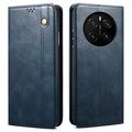 Honor Magic7 Pro Peňaženka s Magnetickým Uzáverom - Modrá