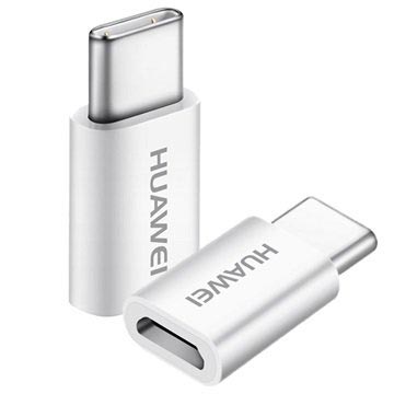 Huawei AP52 MicrousB / USB 3.1 Adaptér typu C - biely