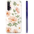 Huawei Nova 5T puzdro TPU - Kvetinová