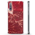 Huawei P20 Pro hybridné puzdro - Červený mramor
