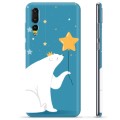 Huawei P20 Pro puzdro TPU - Ľadový medveď