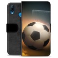 Huawei P20 Lite prÃ©miovÃ© puzdro na peÅˆaÅ¾enku - Futbal