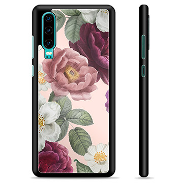 Huawei P30 ochranný kryt - Romantické kvety