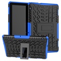 Huawei Mediapad T5 10 Hybridný prípad proti šmyku - čierna / modrá