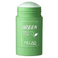 Hydratačná maska ​​na starostlivosť o tvár so zeleným čajom - zelená