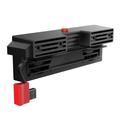 IPEGA PG-9155 Chladiaci ventilátor pre konzolu Nintendo Switch Dvojventilátorový dvojrežimový chladič s prachotesným zadným krytom - čierny