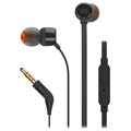 Slúchadlá jbl naladení 110 uší s mikrofónom - 3,5 mm - čierna