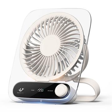 JF136 Wide-Angle Portable Desk & Hanging Fan with 199 Speed Level