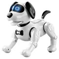 Inteligentný Robotický Pes JJRC R19 s Diaľkovým Ovládaním pre Deti - Biela / Čierna
