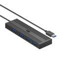 KAWAU H305-120 Vysokorýchlostný 4-portový USB rozbočovač USB 3.0 Splitter Expander pre notebook, flash disk, kľúčovú kartu